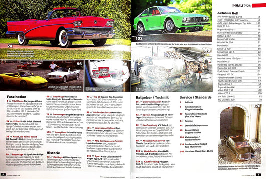 Classic Cars Auto Zeitung