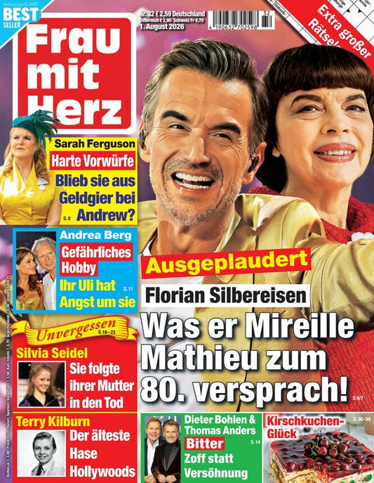 Frau mit Herz