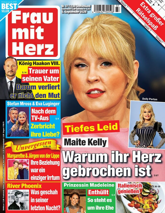 Frau mit Herz