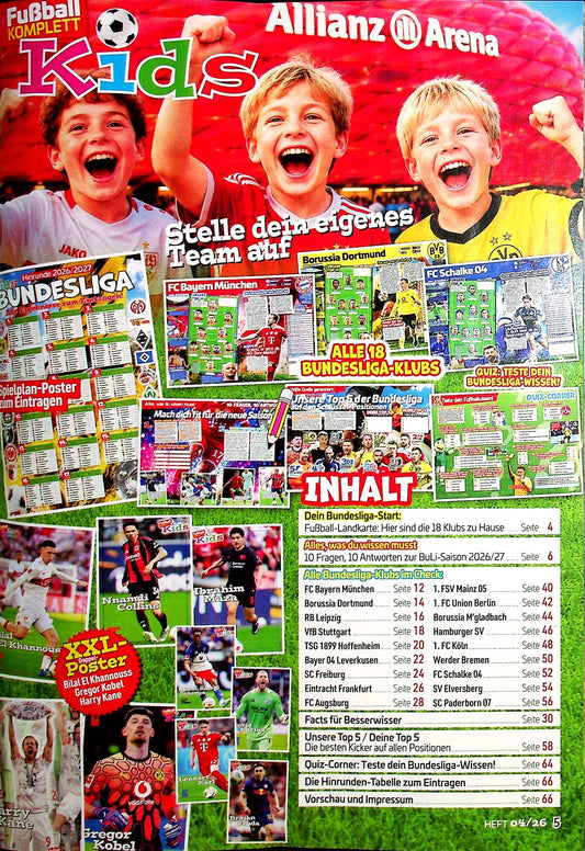 Fußball komplett Kids