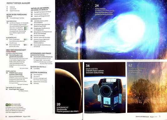 Sterne und Weltraum