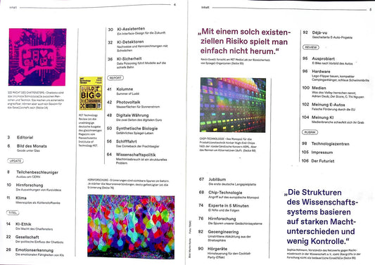Technology Review Deutsch