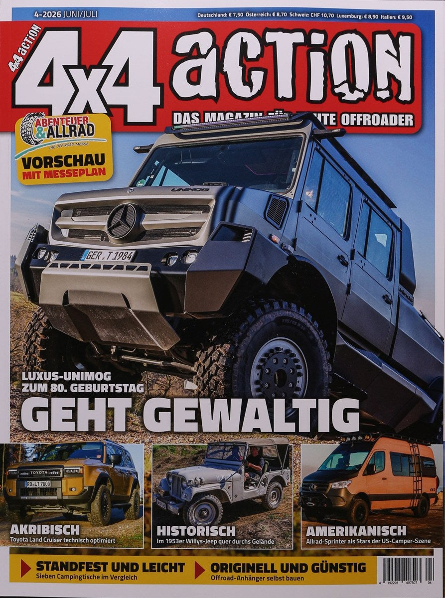 4 x 4 action