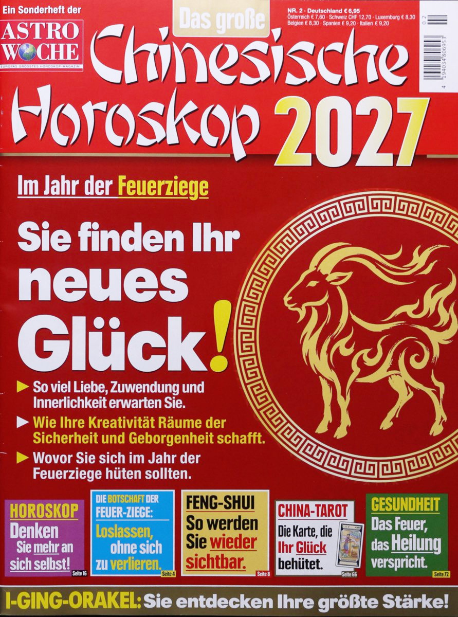 Astrowoche Spezial mit Chinesischem Horoskop