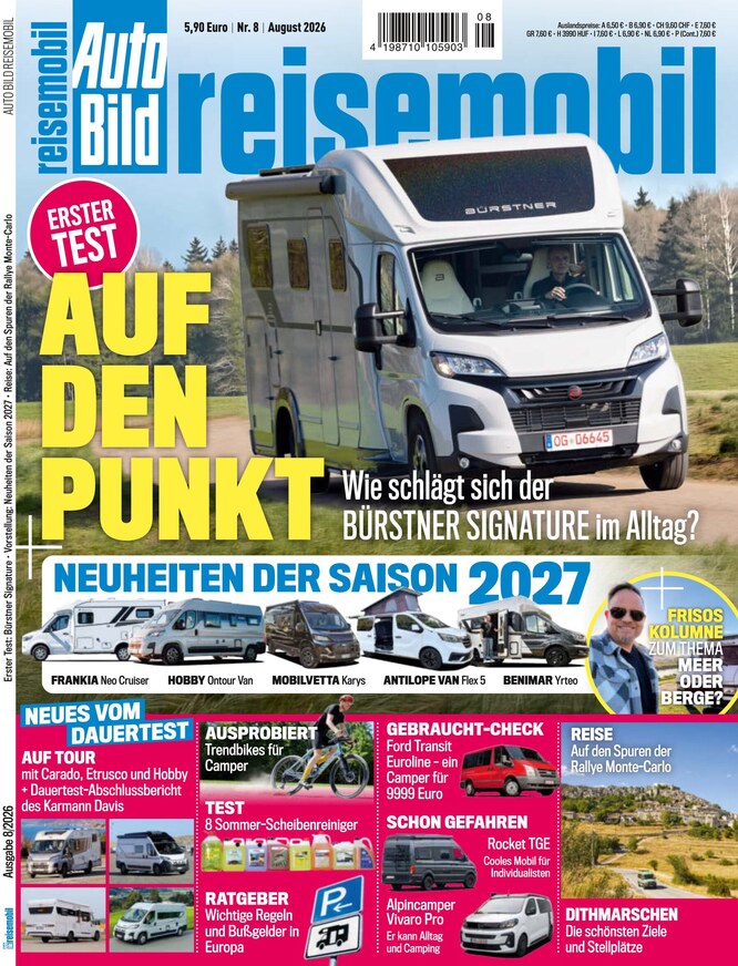 Auto Bild Reisemobil