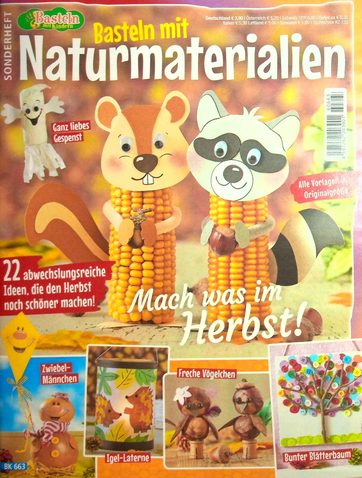 Basteln mit Naturmaterialien - Mach was im Herbst