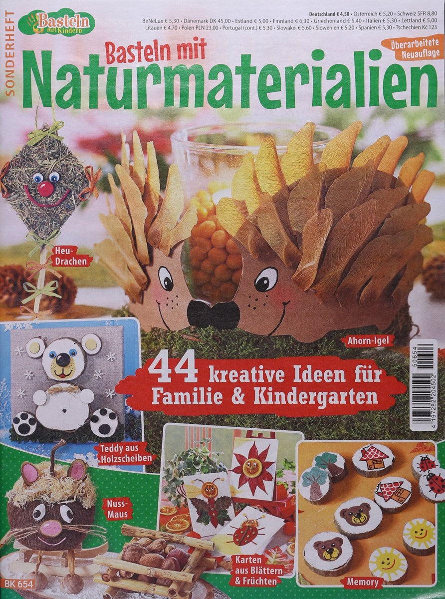 Bastelspaß mit Naturmaterialien