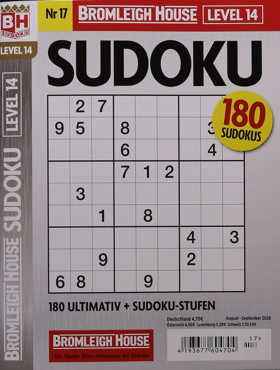 Brom. Sudoku Level 14