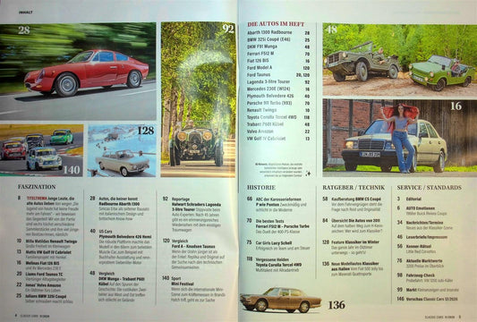 Classic Cars Auto Zeitung