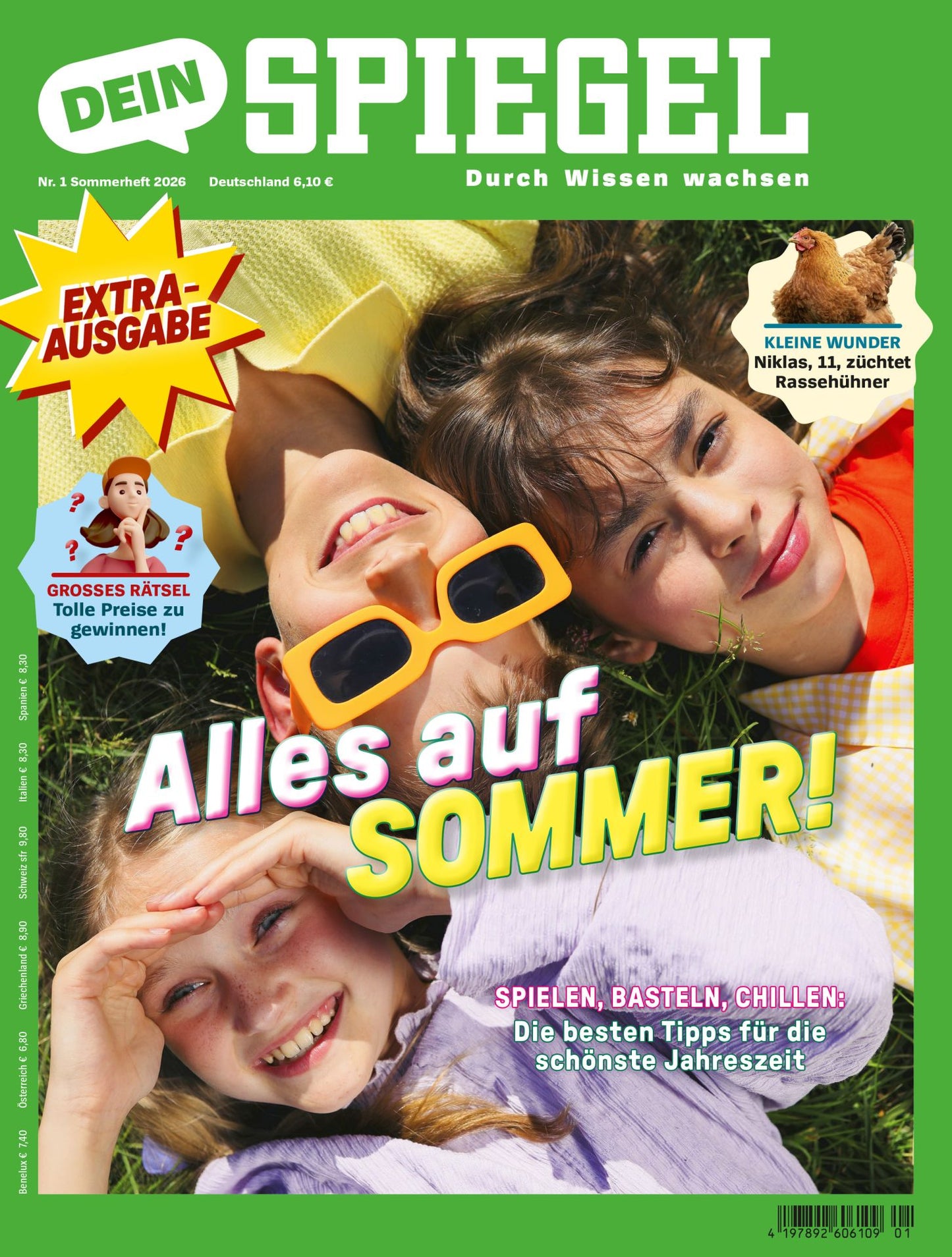 Dein Spiegel Ferienheft 2026