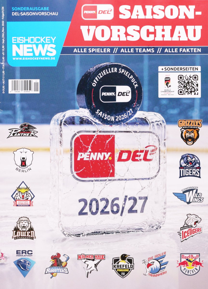 Eishockey News Saisonvorschau 2026/27