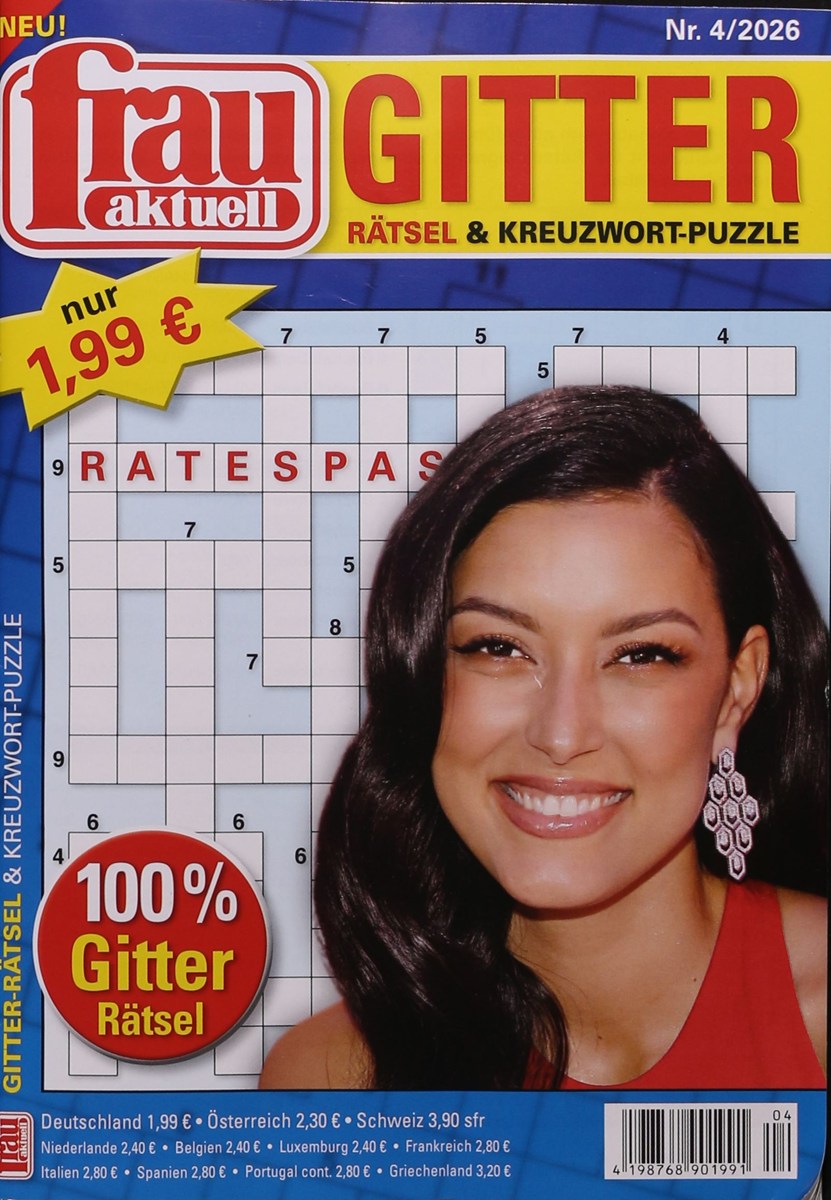 Frau Aktuell Gitterrätsel