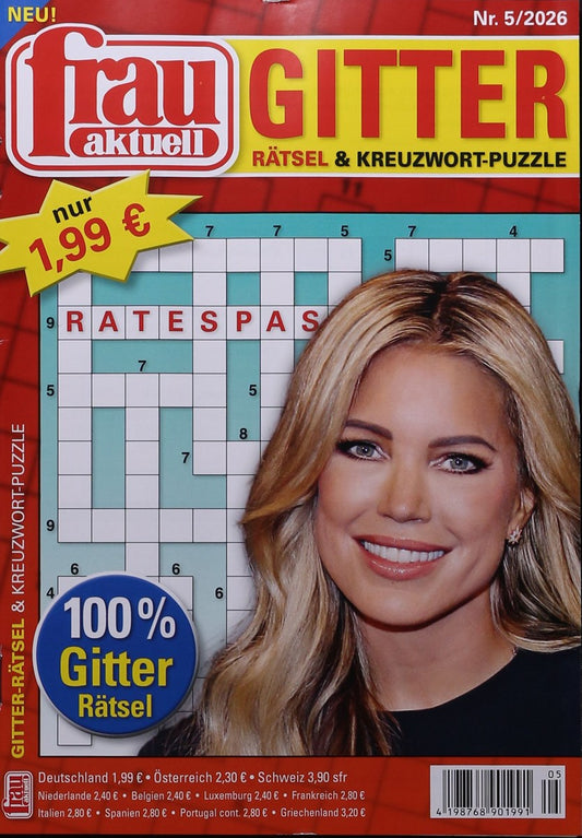 Frau Aktuell Gitterrätsel