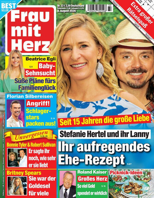 Frau mit Herz