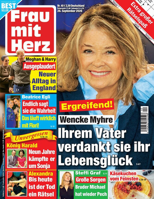 Frau mit Herz