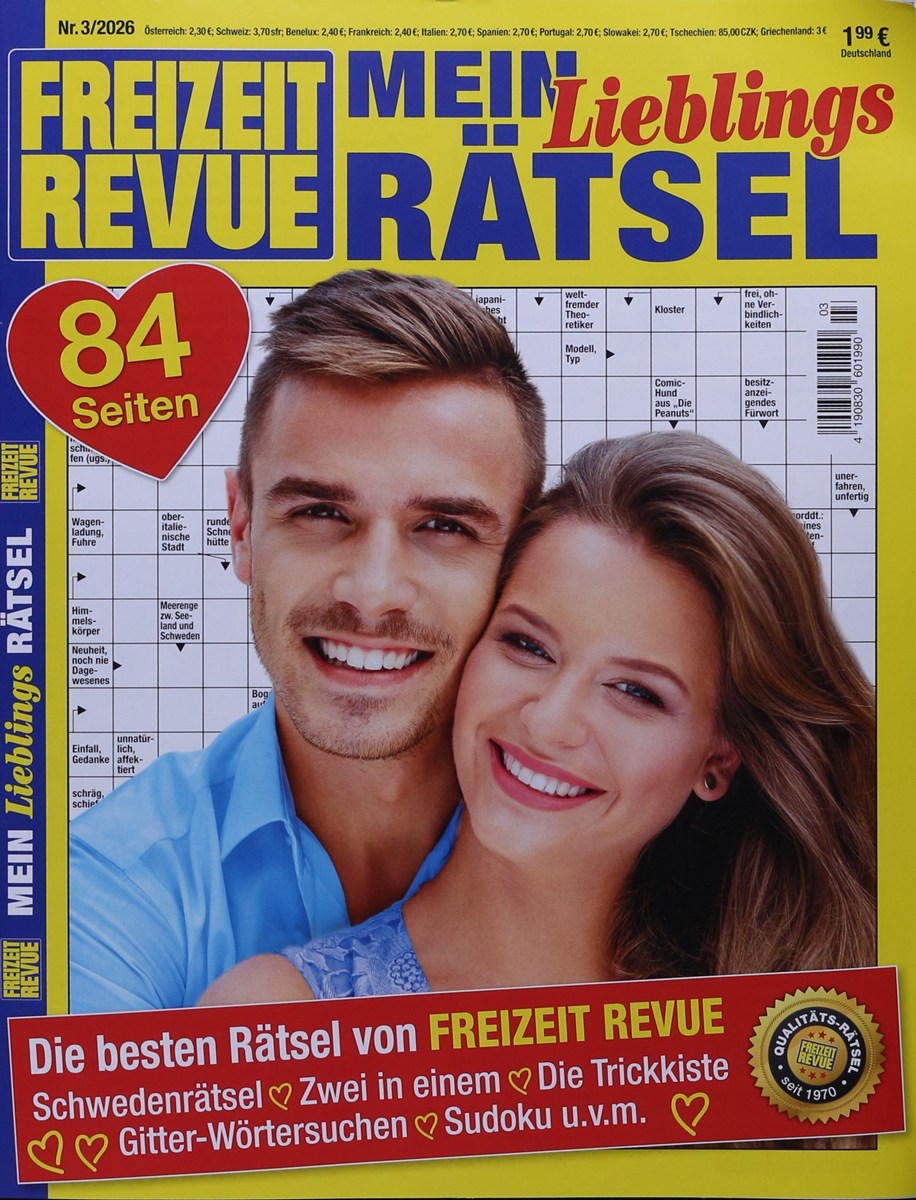Freizeit Revue Mein Lieblingsrätsel