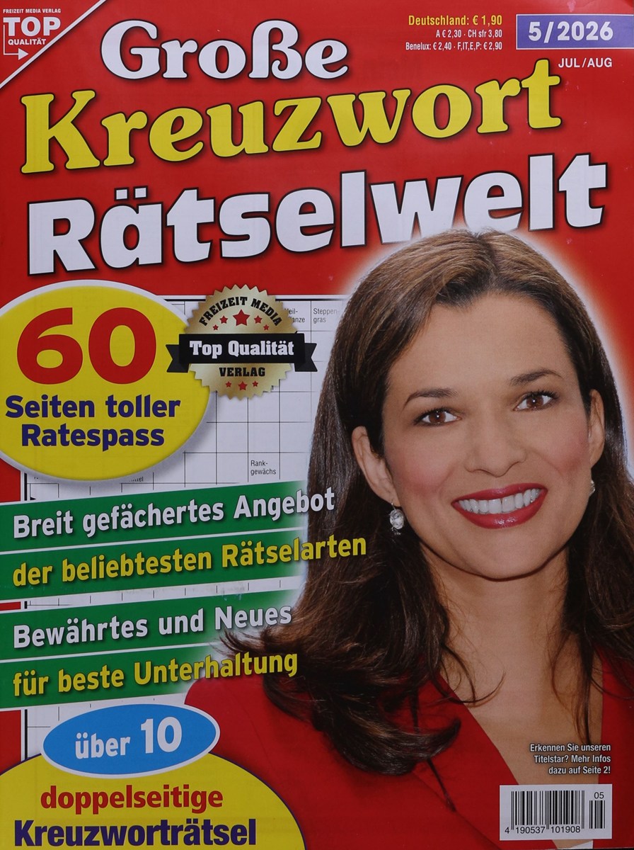 Große Kreuzwort Rätselwelt