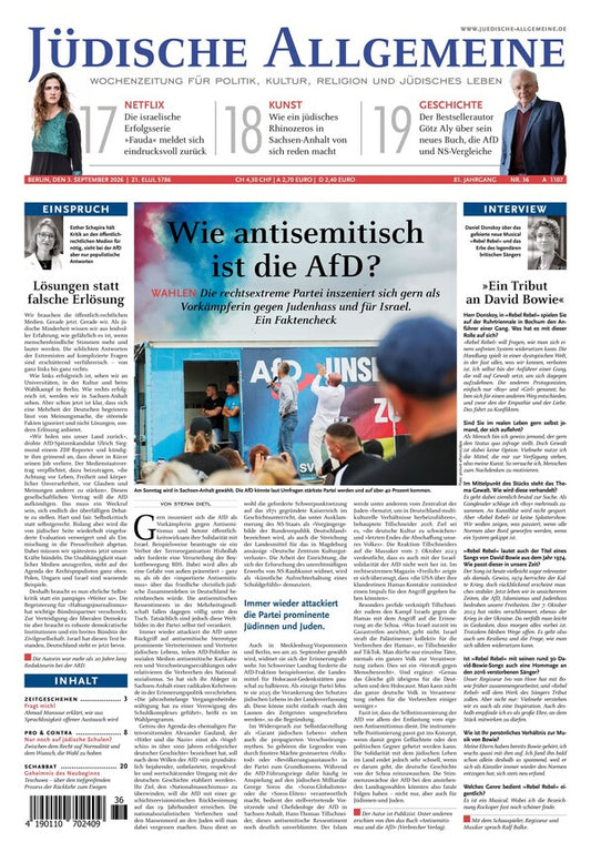 Jüdische Allgemeine Wochenzeitung