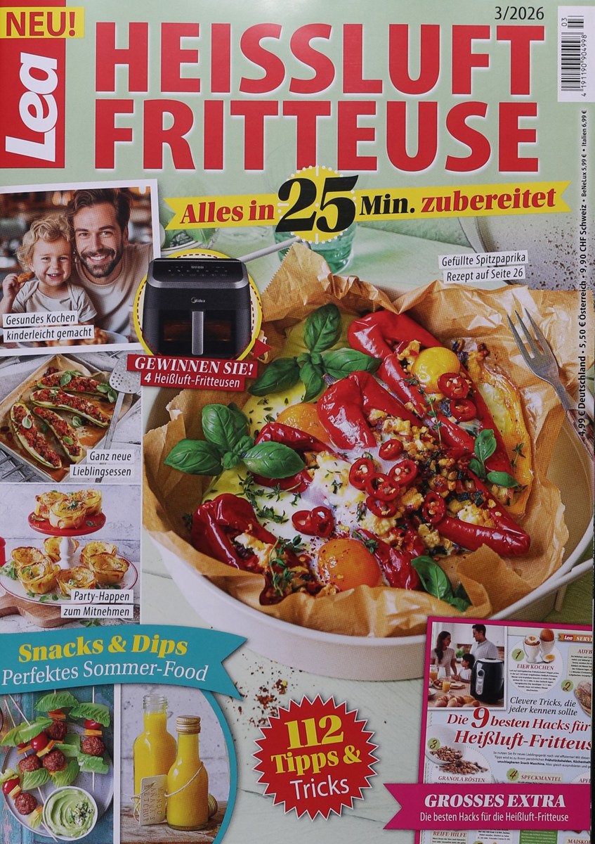 Lea Heissluftfritteuse