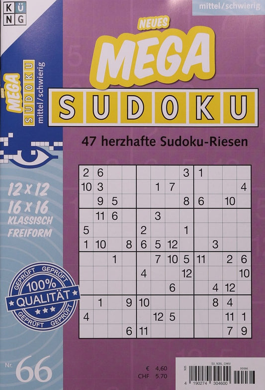 Neues Mega Sudoku