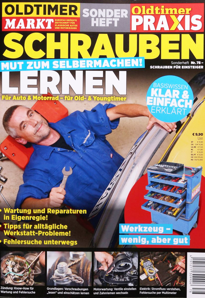 Oldtimer Markt & Praxis SH Schrauben lernen