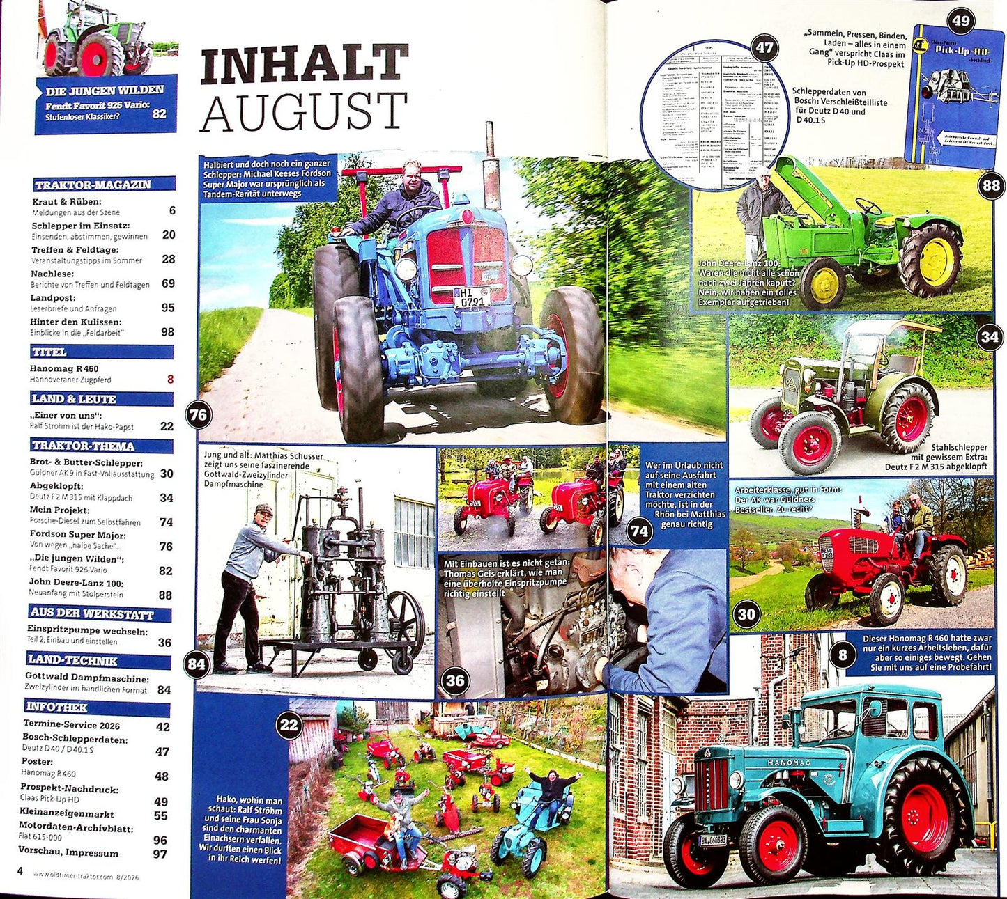 Oldtimer Traktor