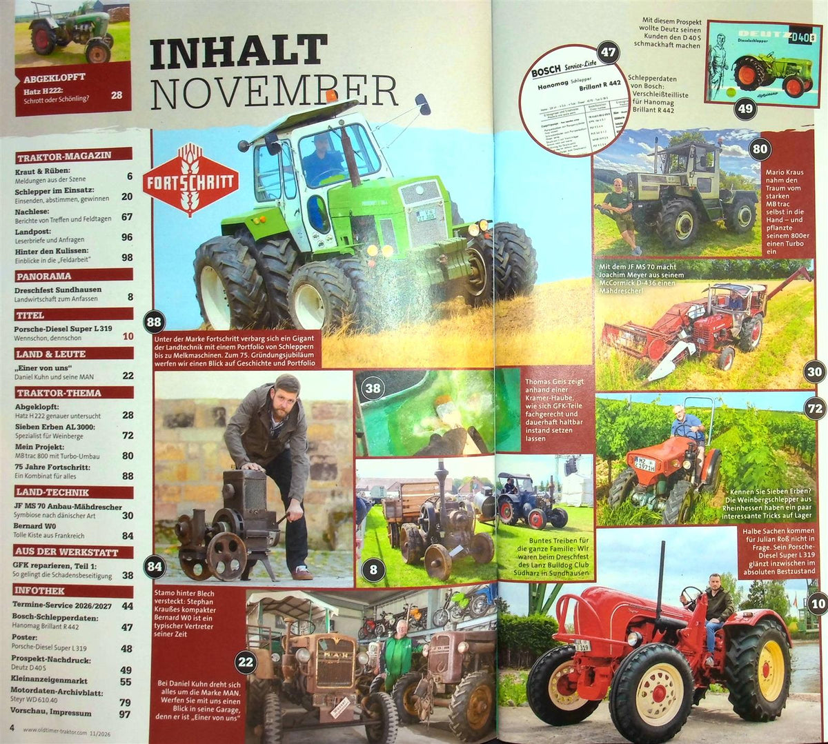 Oldtimer Traktor