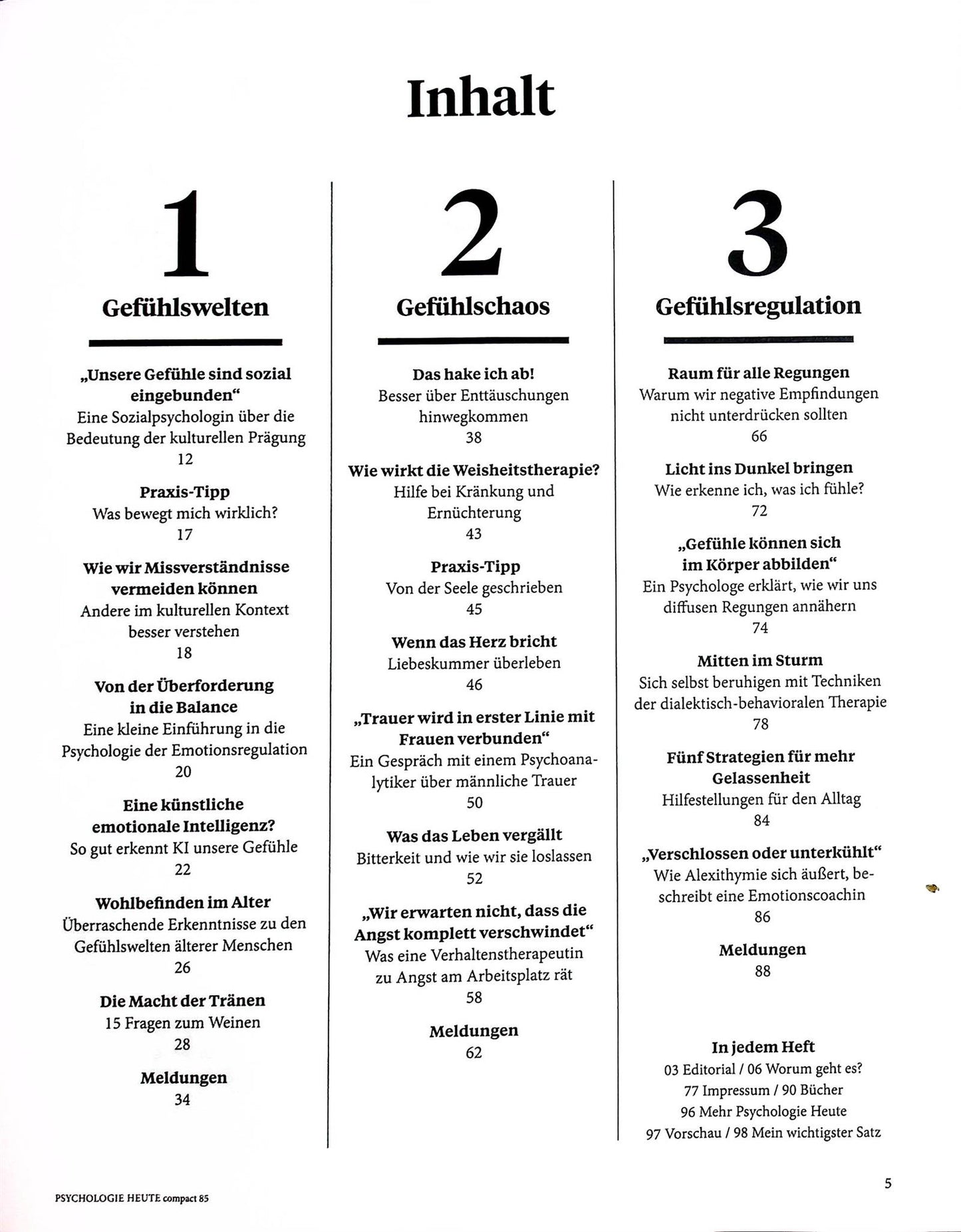 Psychologie Heute Compact
