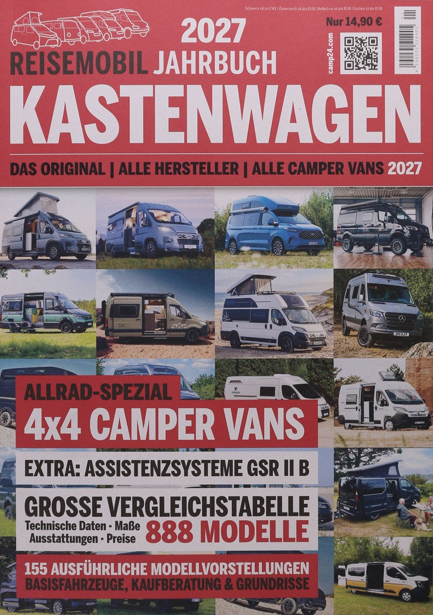 Reisemobil Jahresbuch 2027 Kastenwagen