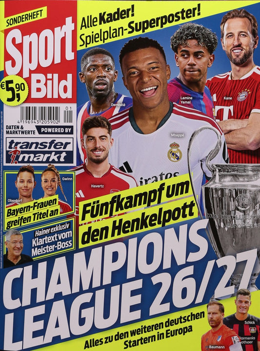 Sport Bild Champions League 26/27