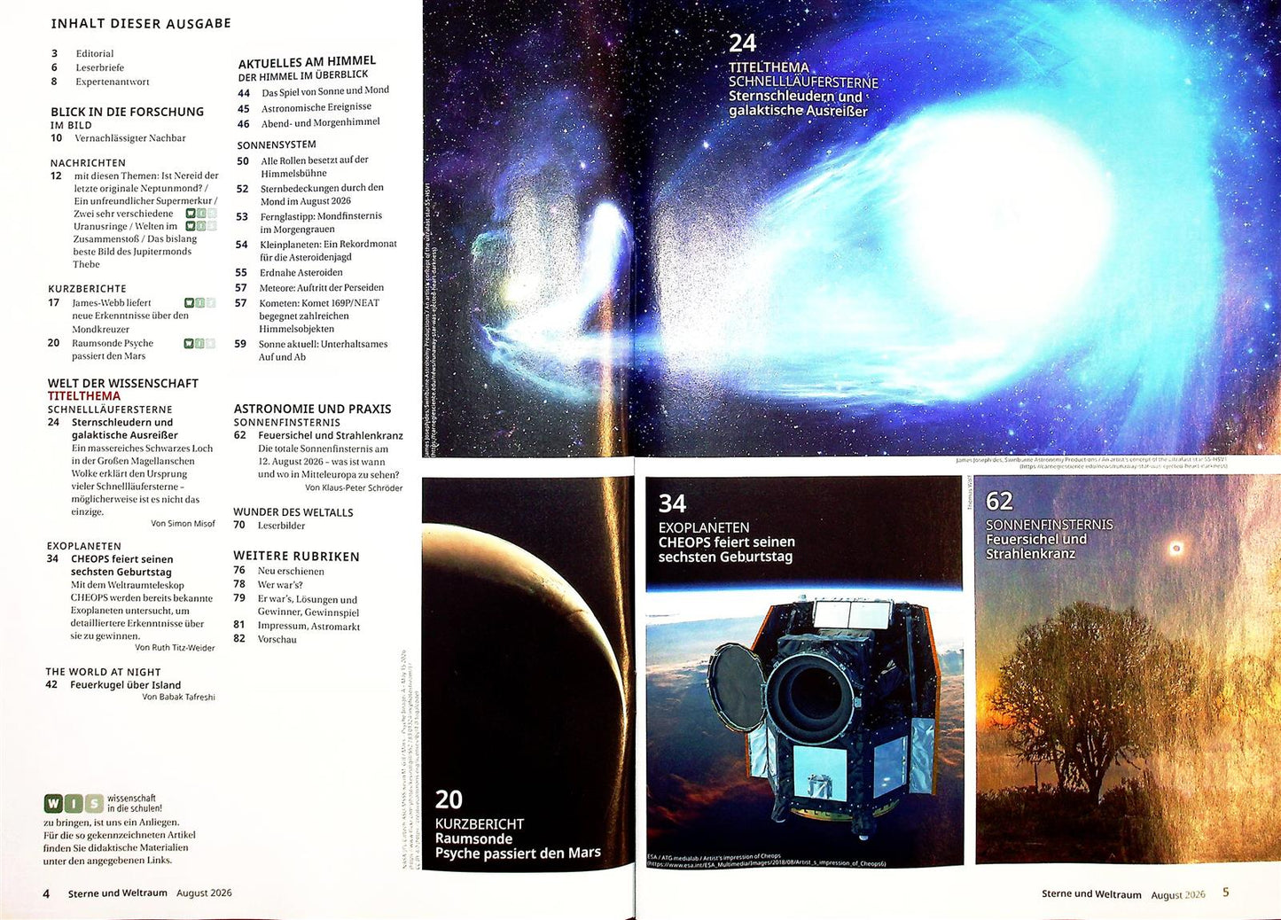 Sterne und Weltraum