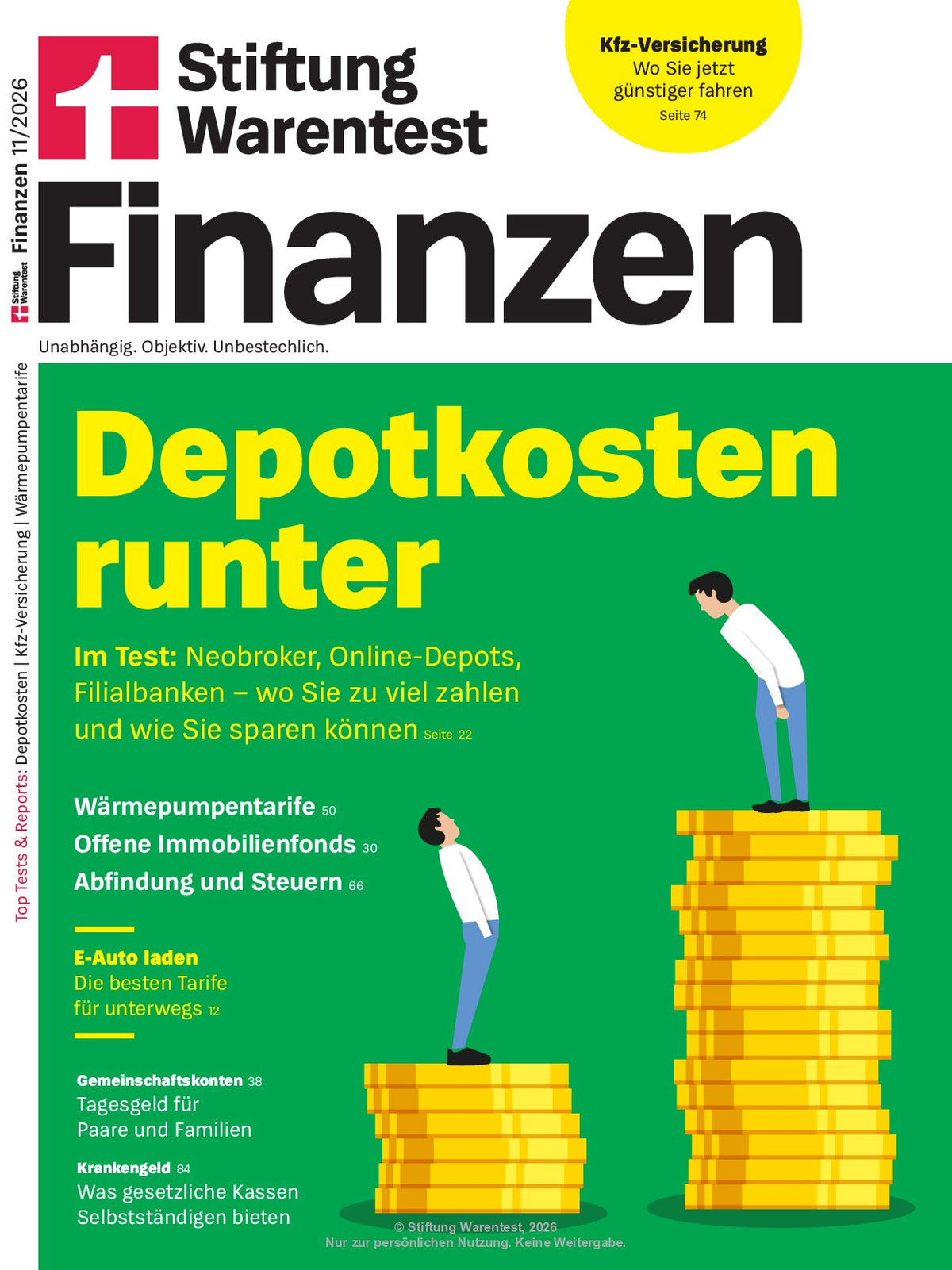 Stiftung Warentest Finanzen