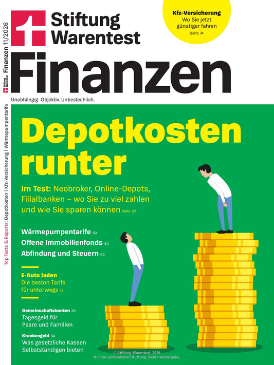 Stiftung Warentest Finanzen