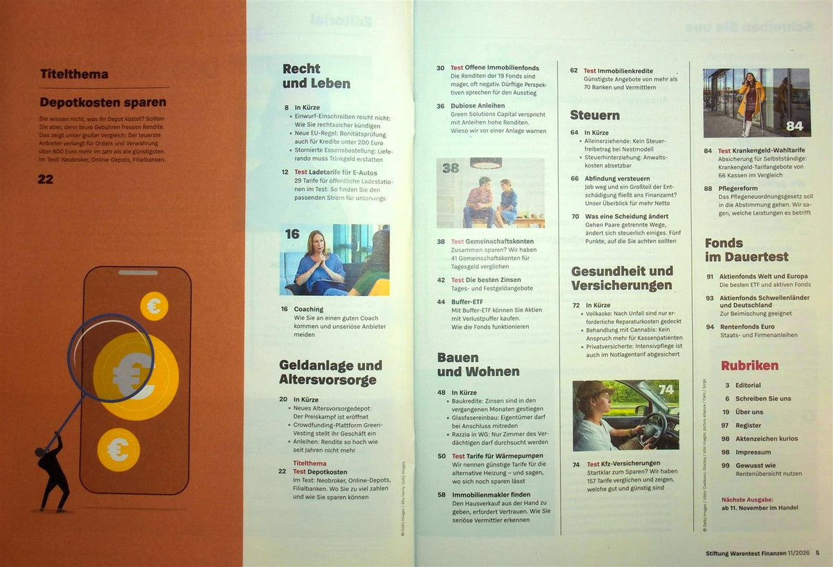 Stiftung Warentest Finanzen