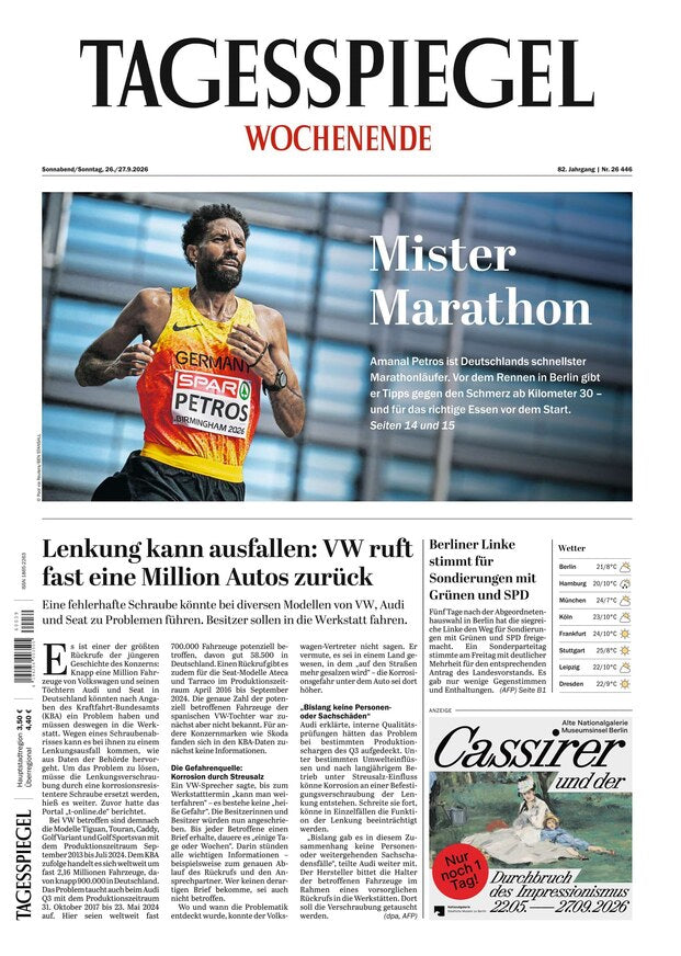TAZ Wochentaz Print