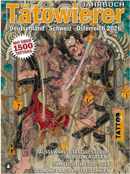 Tätowierer Jahrbuch 2026 Tattoo Life