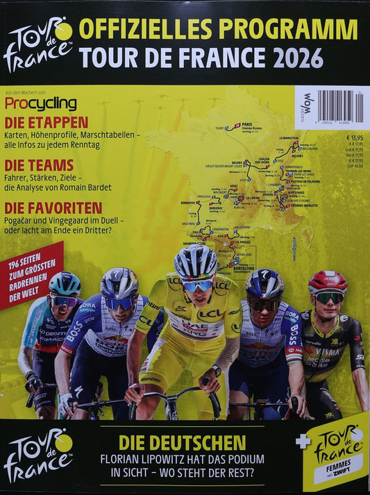 Tour de France 2026 Offizielles Programm