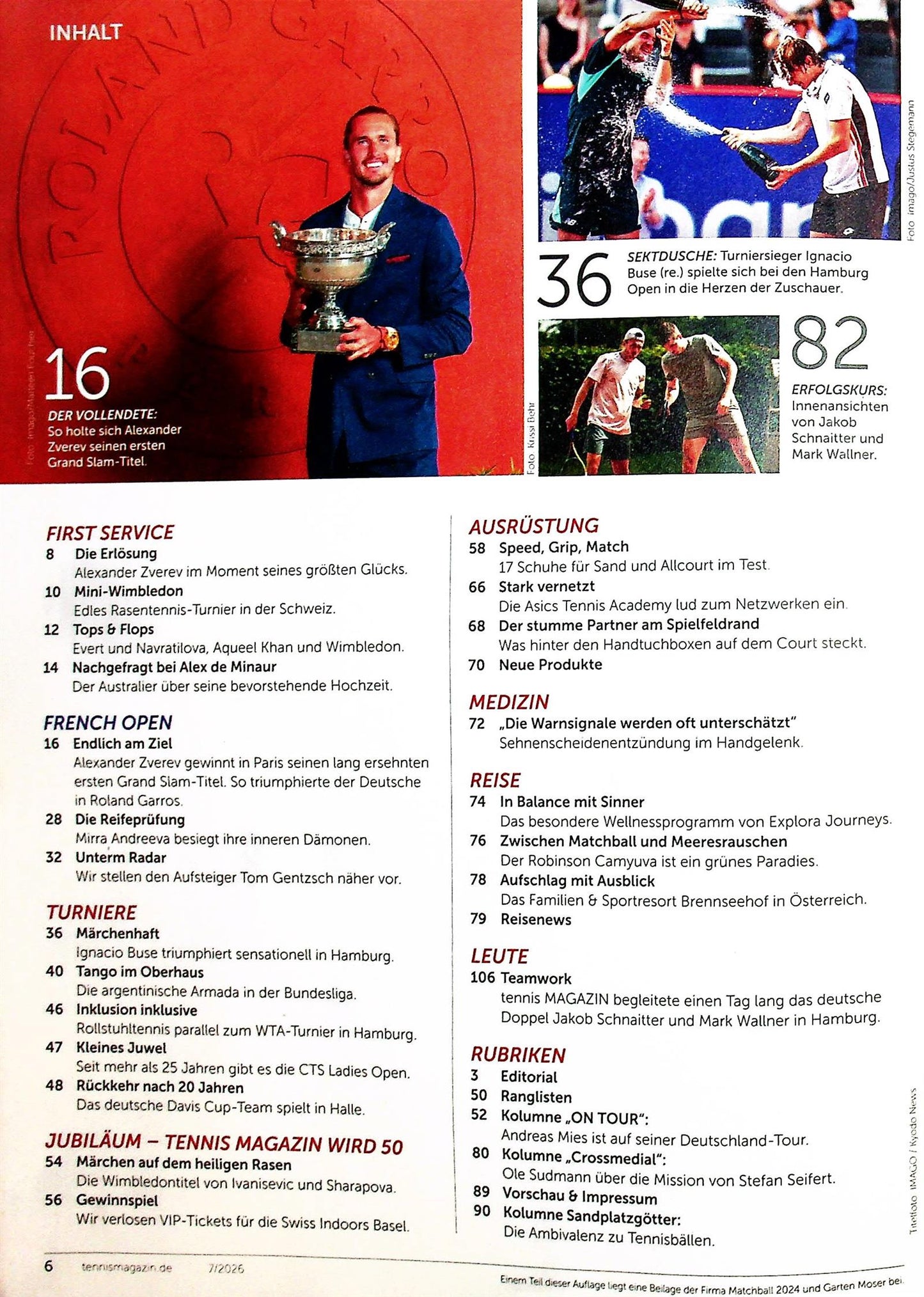 tennis magazin